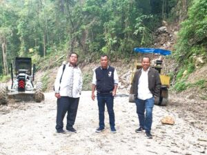 Dorong Konektivitas Antarkabupaten, Pimpinan DPRD Pakpak Bharat Koordinasikan Kelanjutan Pembangunan Jalan Delleng Simpon