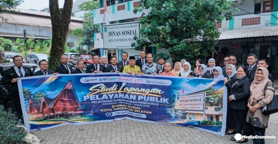 23 Peserta PKP Angkatan 3 BPSDM Sumut Studi Lapangan di Dinsos Tangsel, Pelajari Inovasi Pelayanan Publik