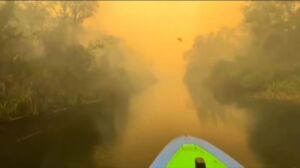 Kabut Asap Selimuti Kalteng dan Palembang, 473 Hotspot di OKI